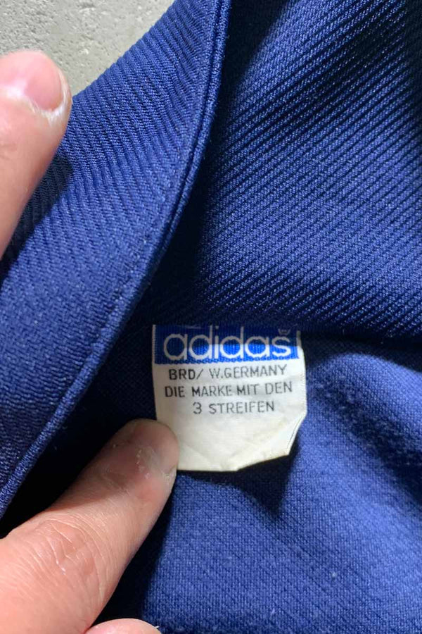 70'S ZIP UP TRACK JACKET / NAVY [SIZE: M USED]