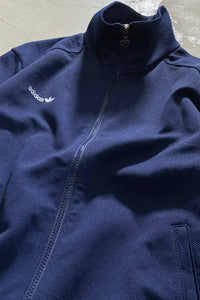 70'S ZIP UP TRACK JACKET / NAVY [SIZE: M USED]