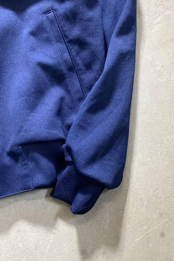 70'S ZIP UP TRACK JACKET / NAVY [SIZE: M USED]