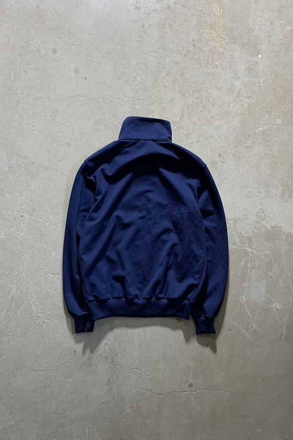 70'S ZIP UP TRACK JACKET / NAVY [SIZE: M USED]