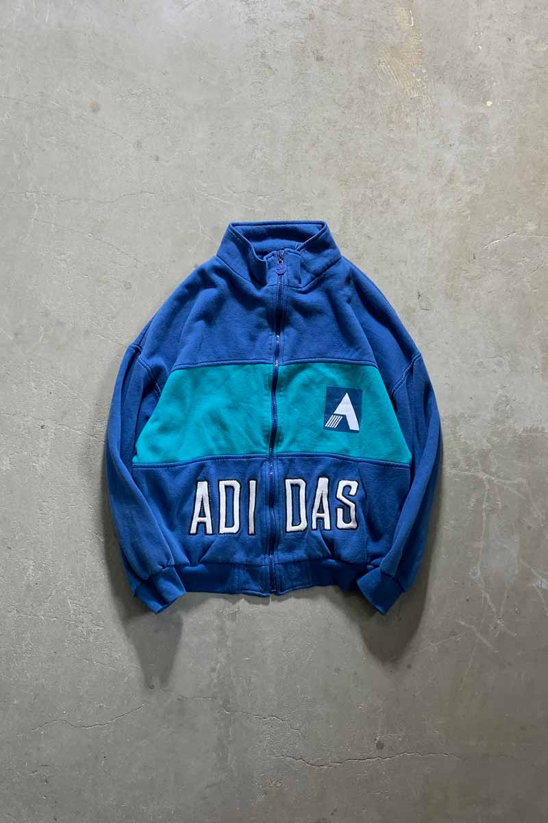 80'S TRACK JACKET / BLUE [SIZE: M USED]
