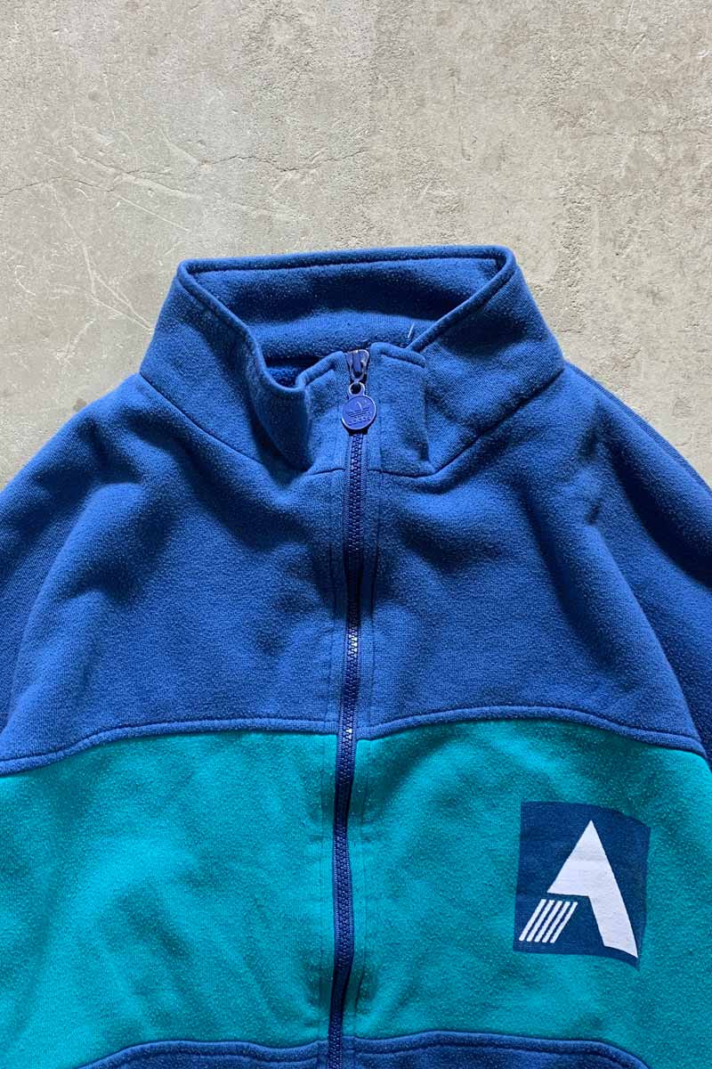 80'S TRACK JACKET / BLUE [SIZE: M USED]