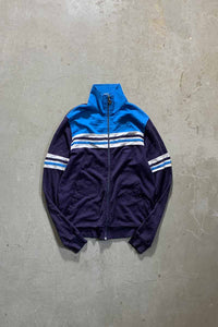 80-90'S TRACK JACKET / BLUE [SIZE: XL USED]