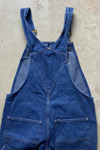 MADE IN MEXICO 06'S CUT OFF DENIM OVERALL / INDIGO [SIZE: 32 USED]