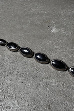 画像をギャラリービューアに読み込む, MADE IN MEXICO 925 SILVER BRACELET W/ONYX  [SIZE: ONE SIZE USED]
