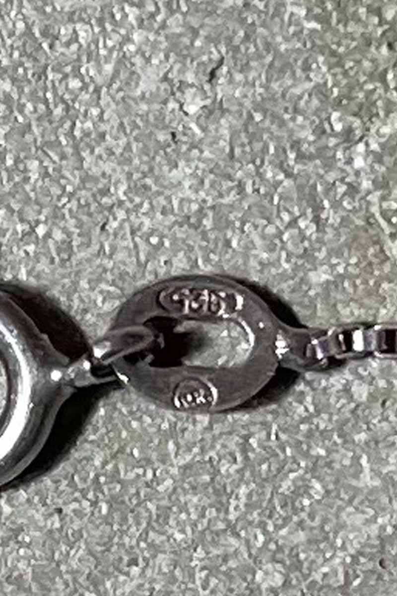 MADE IN MEXICO 925 SILVER PENDANT NECKLACE [SIZE: ONE SIZE USED]