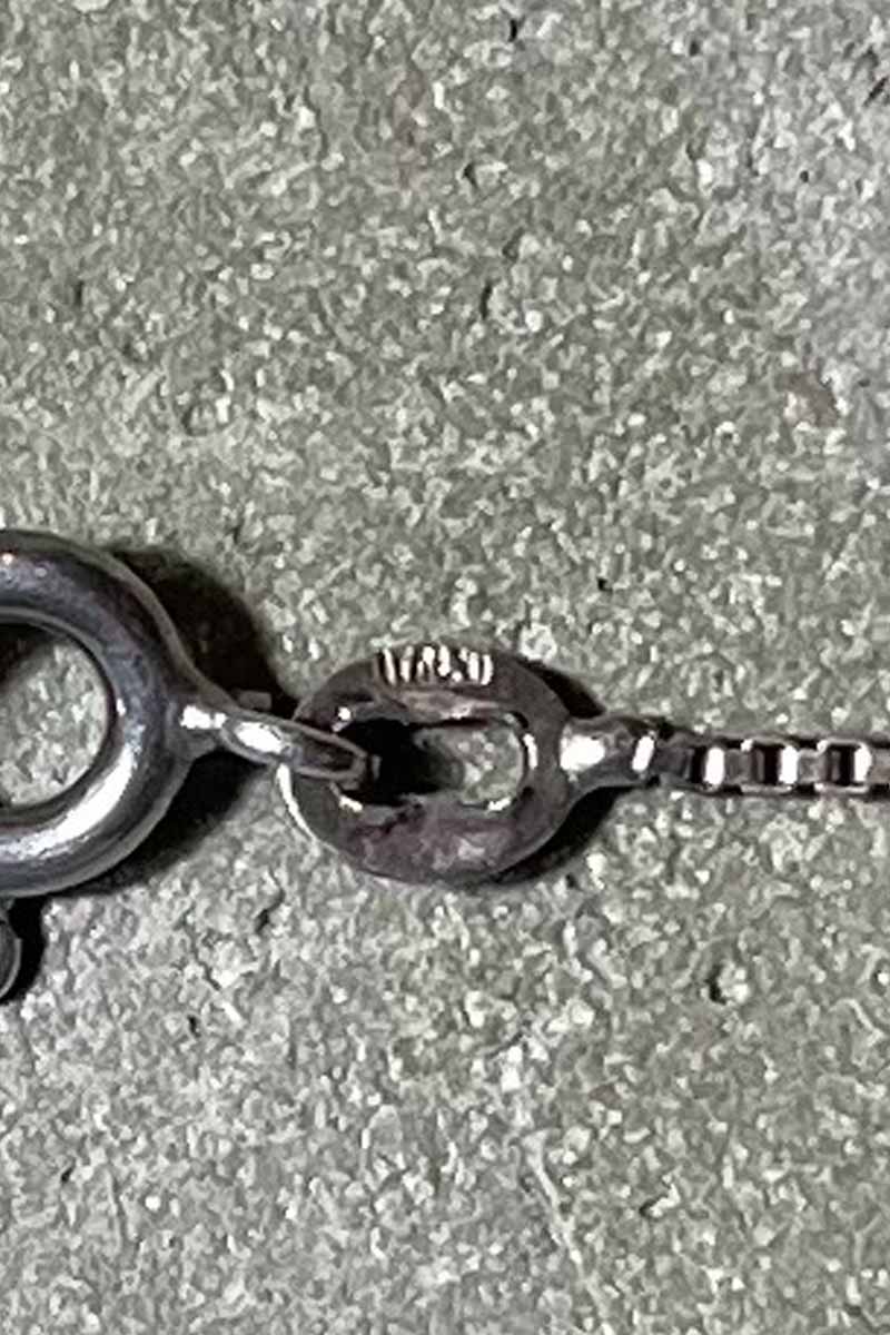 MADE IN MEXICO 925 SILVER PENDANT NECKLACE [SIZE: ONE SIZE USED]