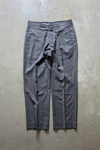 画像をギャラリービューアに読み込む, MADE IN ITALY SLACKS PANTS / CHECK [SIZE: M相当 USED]
