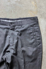 画像をギャラリービューアに読み込む, MADE IN ITALY SLACKS PANTS / CHECK [SIZE: M相当 USED]
