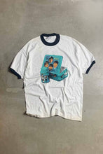 画像をギャラリービューアに読み込む, MADE IN USA 96&#39;S THE BEATLES BAND RINGER T-SHIRT / WHITE / BLACK [SIZE: XL DEADSTOCK/NOS]
