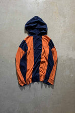 画像をギャラリービューアに読み込む, 90&#39;S L/S STRIPE HOODIE T-SHIRT / ORANGE [SIZE: XL USED]

