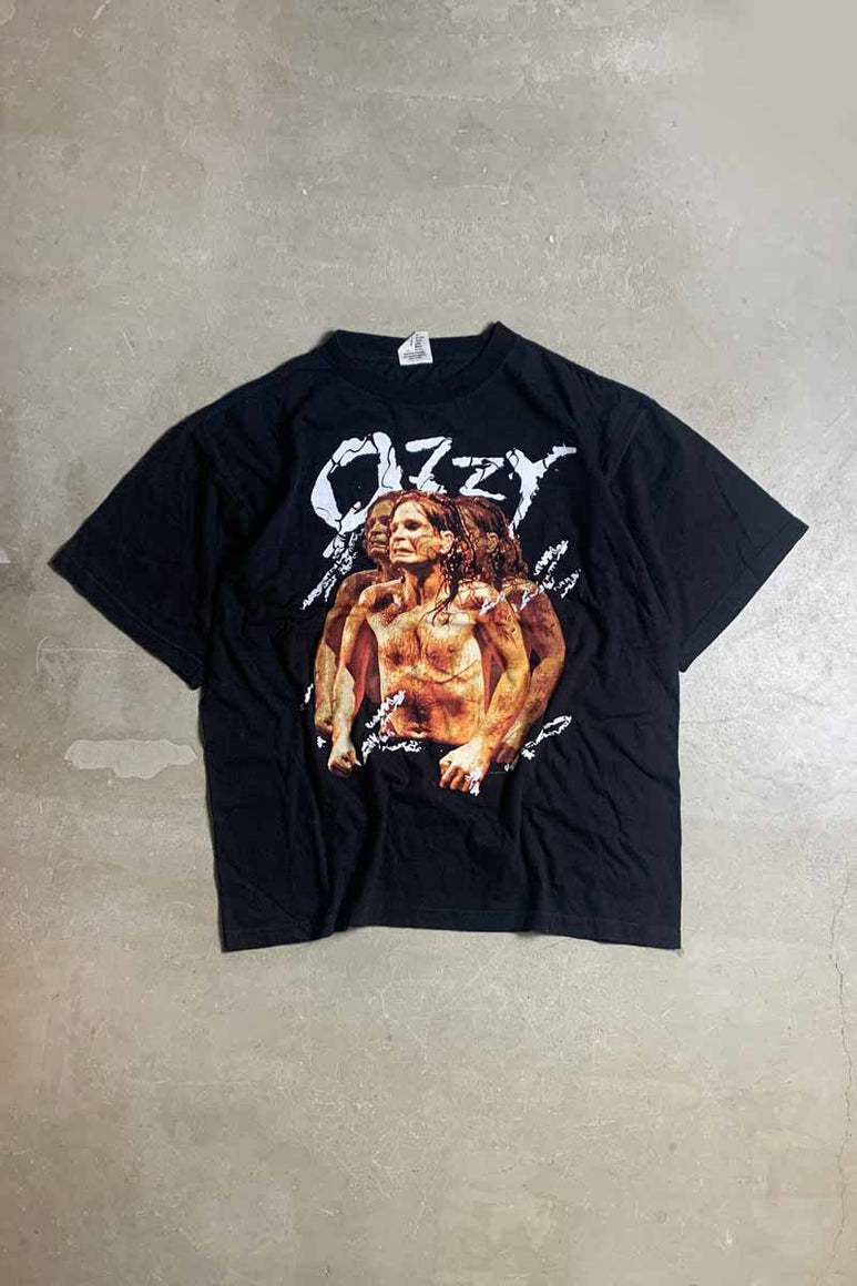 96'S OZZY OSBOURNE BAND TOUR T-SHIRT / BLACK [SIZE: XL USED]