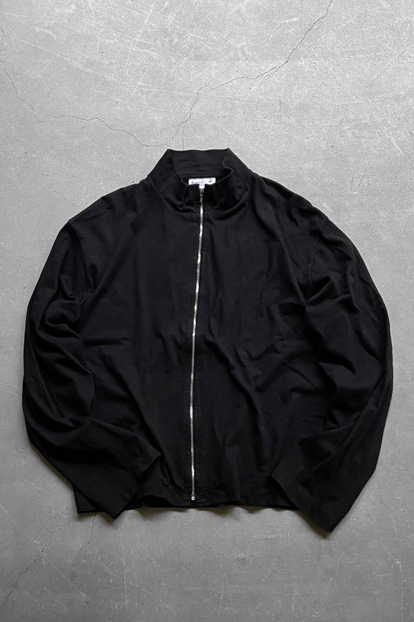 90'S ZIP UP CUTSEW / BLACK [SIZE: 1(M) USED]