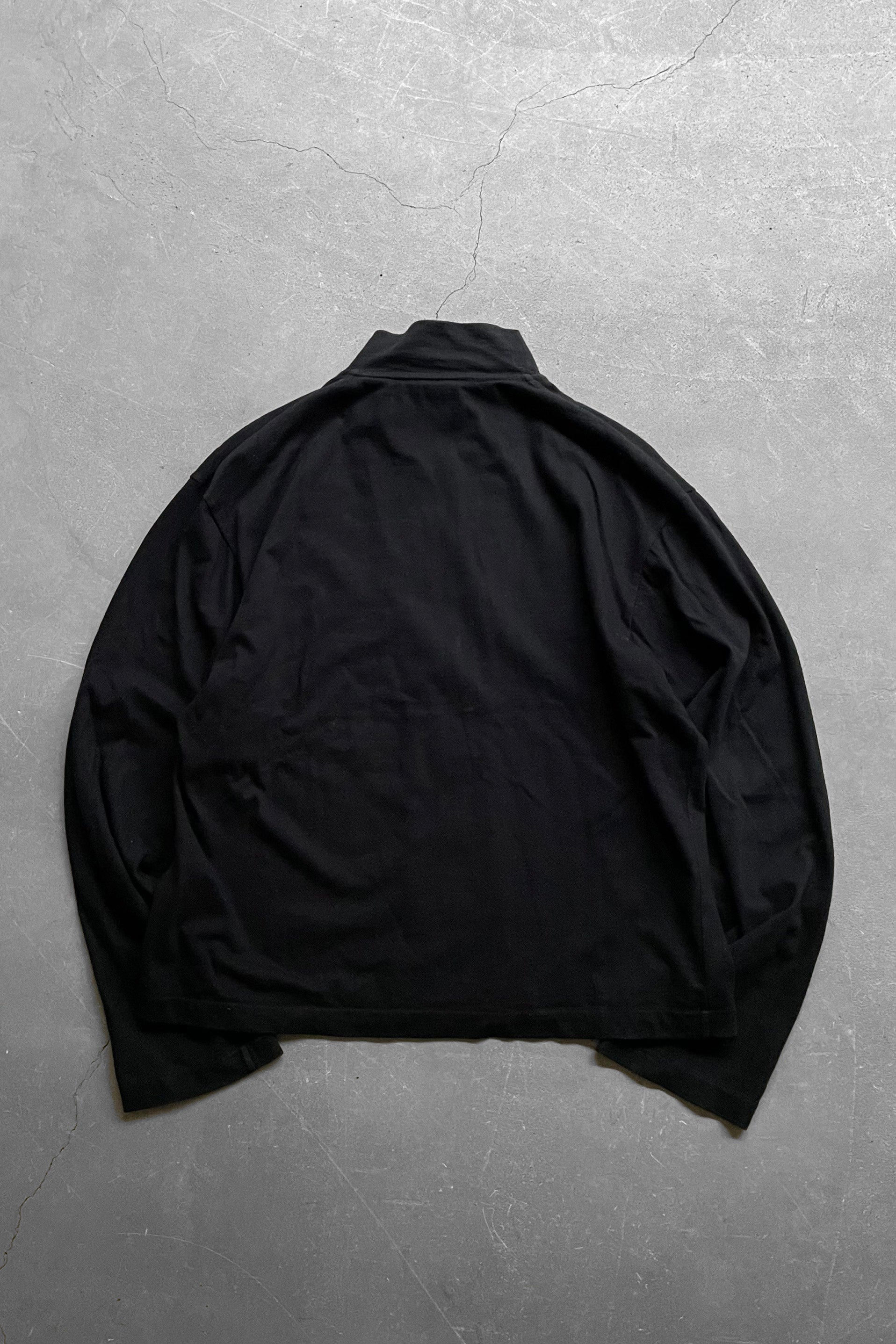 90'S ZIP UP CUTSEW / BLACK [SIZE: 1(M) USED]