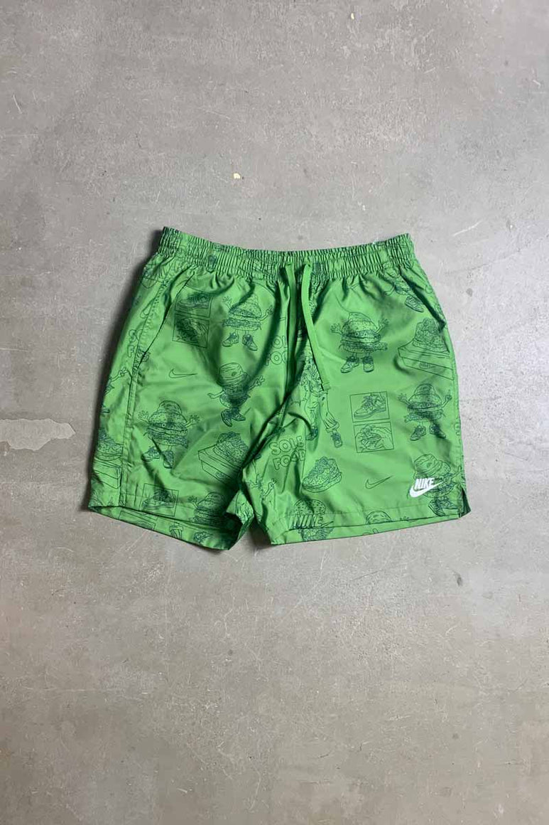 SOLE FOOD DESIGN SHORT PANTS / GREEN [SIZE: M USED]