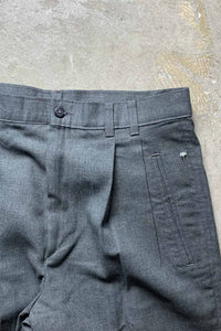 MADE IN MEXICO  SLACKS PANTS / GRAY [SIZE: W32 DEADSTOCK/NOS]