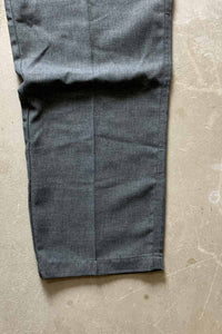 MADE IN MEXICO  SLACKS PANTS / GRAY [SIZE: W32 DEADSTOCK/NOS]