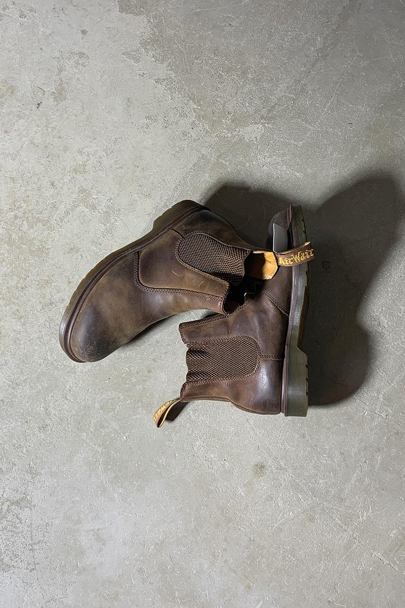 SIDE-GOA LEATHER BOOTS / BROWN [SIZE: US9.0(equivalent to 27.0cm) USED]