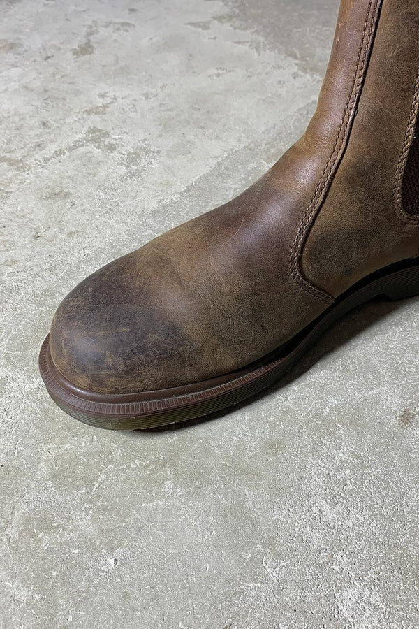 SIDE-GOA LEATHER BOOTS / BROWN [SIZE: US9.0(equivalent to 27.0cm) USED]