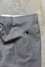 画像をギャラリービューアに読み込む, GLEN CHECK TUCK SLACKS PANTS / GRAY [SIZE: W30L30相当 USED]
