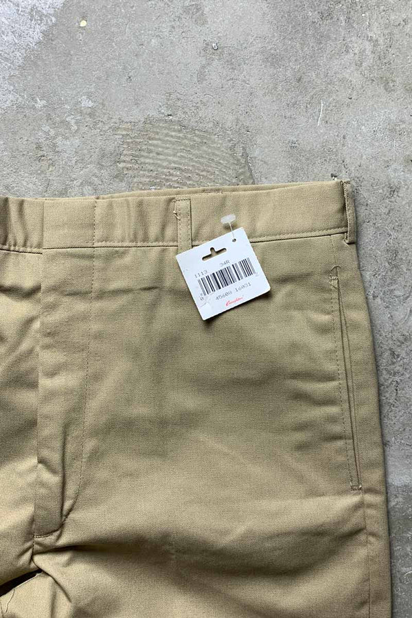 MADE IN USA 80'S CHINO PANTS / BEIGE [SIZE: 34 DEADSTOCK/NOS]