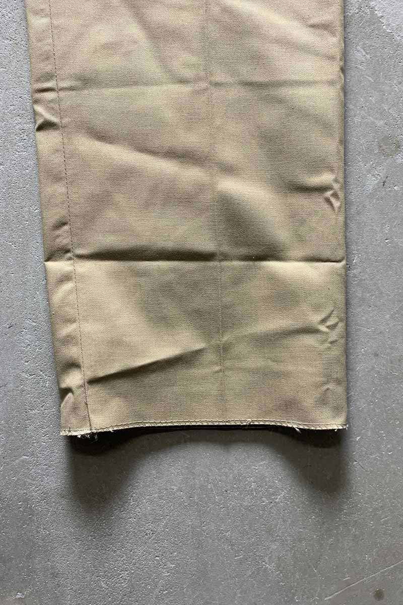 MADE IN USA 80'S CHINO PANTS / BEIGE [SIZE: 34 DEADSTOCK/NOS]