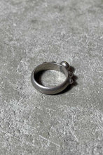 画像をギャラリービューアに読み込む, MADE IN MAXICO 925 SILVER RING W / STONE [SIZE: 16号 USED]
