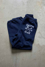 画像をギャラリービューアに読み込む, DALTON GLAX PRINT SWEAT PANTS / NAVY [SIZE: M USED]
