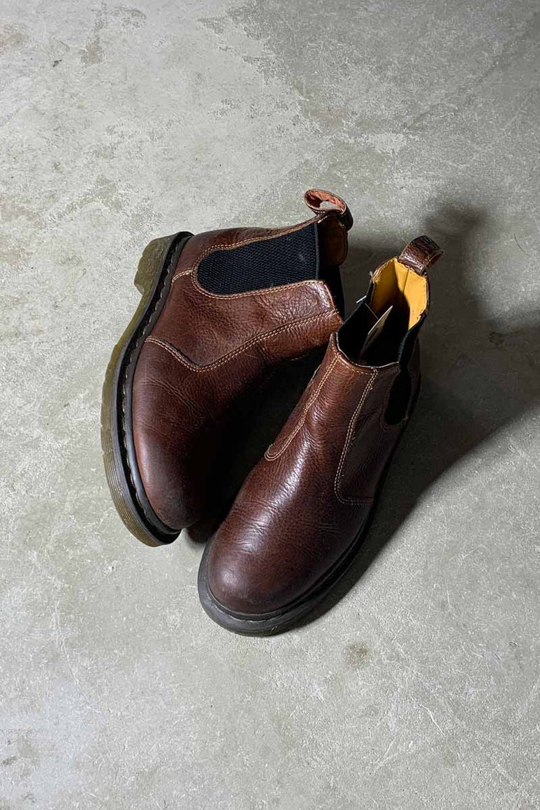 SIDE GOA LEATHER BOOTS / BROWN [SIZE: US8.0(26.0cm相当) USED]