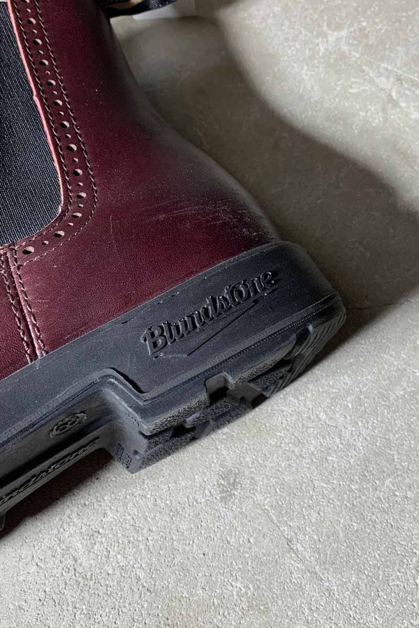 SIDE-GOA LEATHER BOOTS / BROWN [SIZE: US8.0 (26.0cm equivalent) USED]