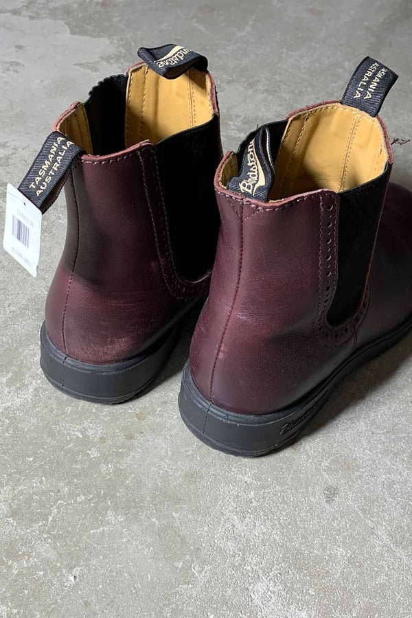 SIDE-GOA LEATHER BOOTS / BROWN [SIZE: US8.0 (26.0cm equivalent) USED]