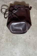 画像をギャラリービューアに読み込む, MADE IN USA 90&#39;S LEATHER 2WAY BACK PACK / BROWN [SIZE: ONE SIZE USED]
