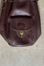 画像をギャラリービューアに読み込む, MADE IN USA 90&#39;S LEATHER 2WAY BACK PACK / BROWN [SIZE: ONE SIZE USED]
