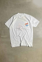 画像をギャラリービューアに読み込む, MADE IN USA 90&#39;S JOE&#39;S CAMEL BACK PRINT ADVERTISING T-SHIRT / WHITE [SIZE: XL USED]
