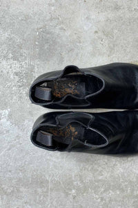 MADE IN ITALY SIDE GOA LEATHER BOOTS / BLACK [SIZE: US9.0(27.0cm相当) USED]