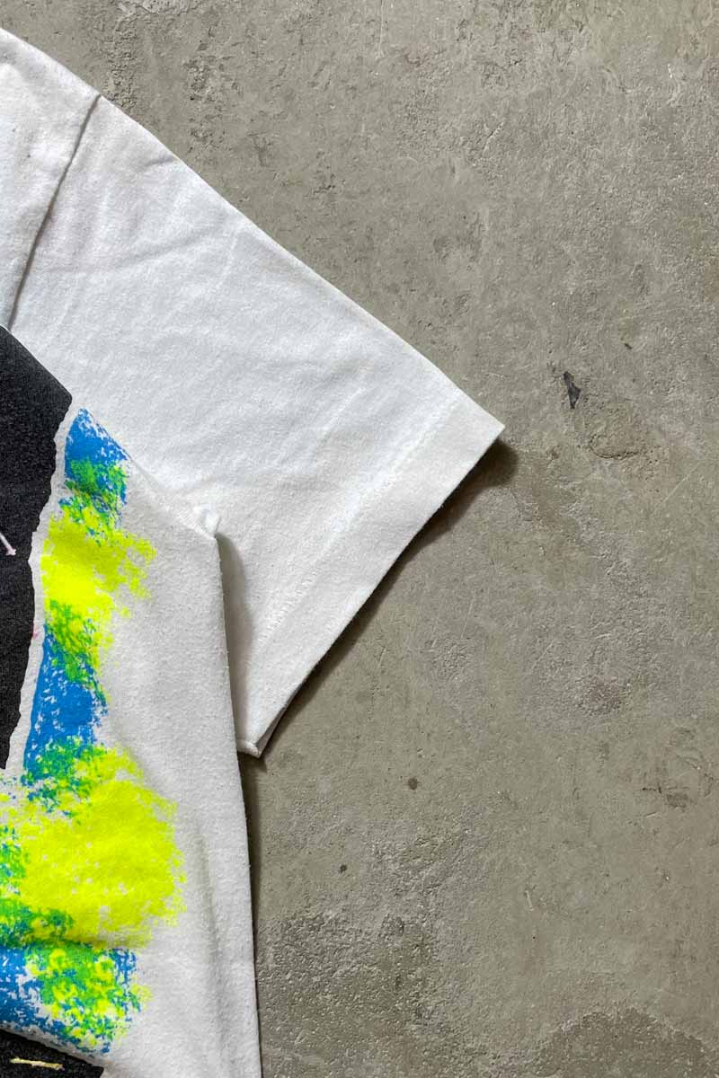 MADE IN USA 90'S NEW KIDS ON THE BLOCK T-SHIRT / WHITE [SIZE: S USED]