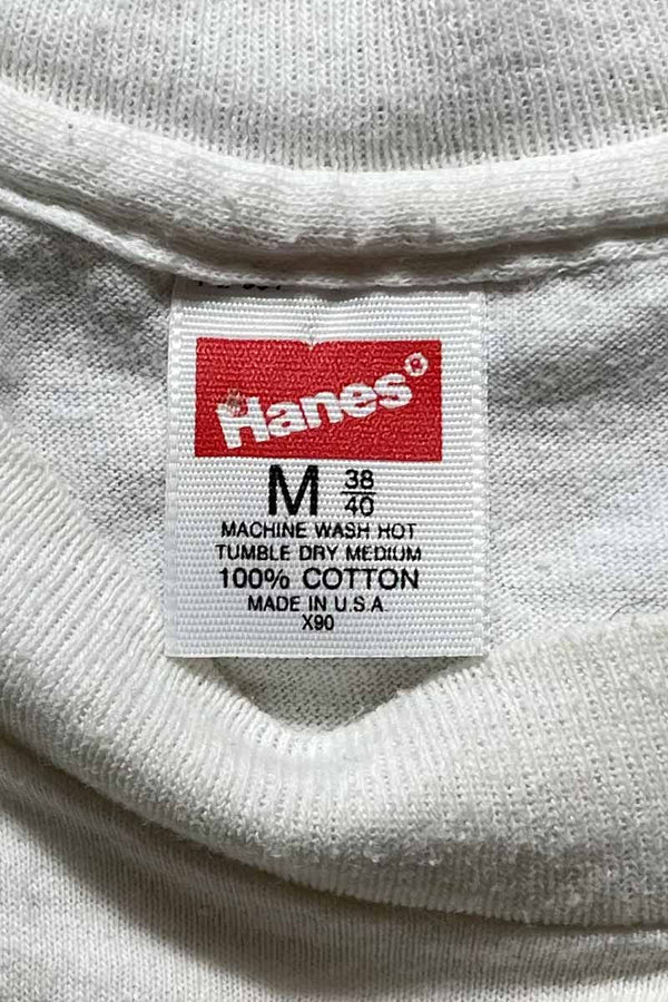 MADE IN USA 90'S NEW KIDS ON THE BLOCK T-SHIRT / WHITE [SIZE: M USED]