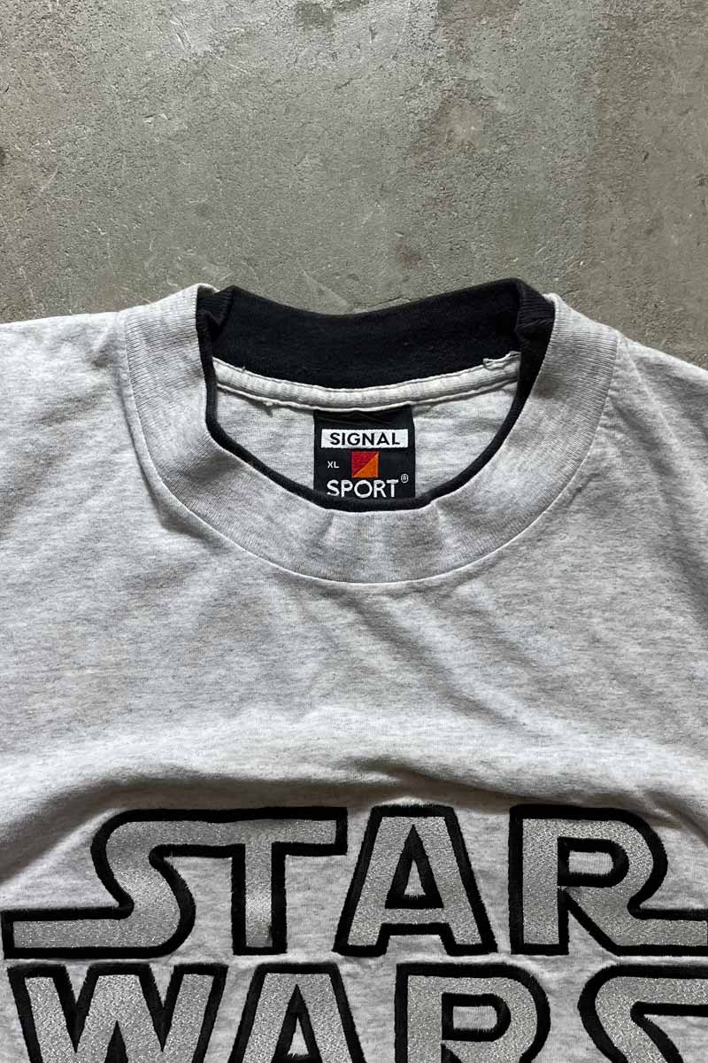 MADE IN USA 90'S STAR WARS T-SHIRT / GRAY [SIZE: XL USED]