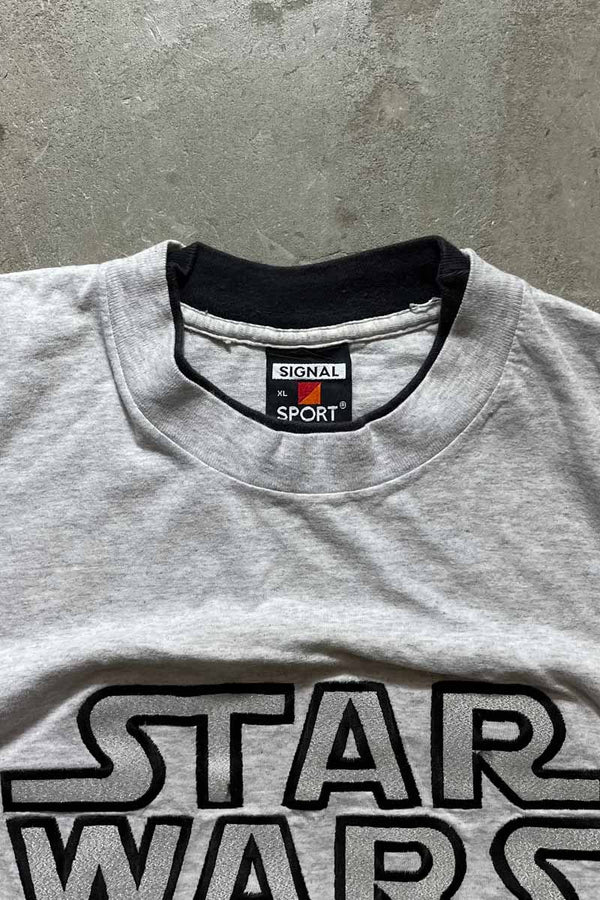 MADE IN USA 90'S STAR WARS T-SHIRT / GRAY [SIZE: XL USED]