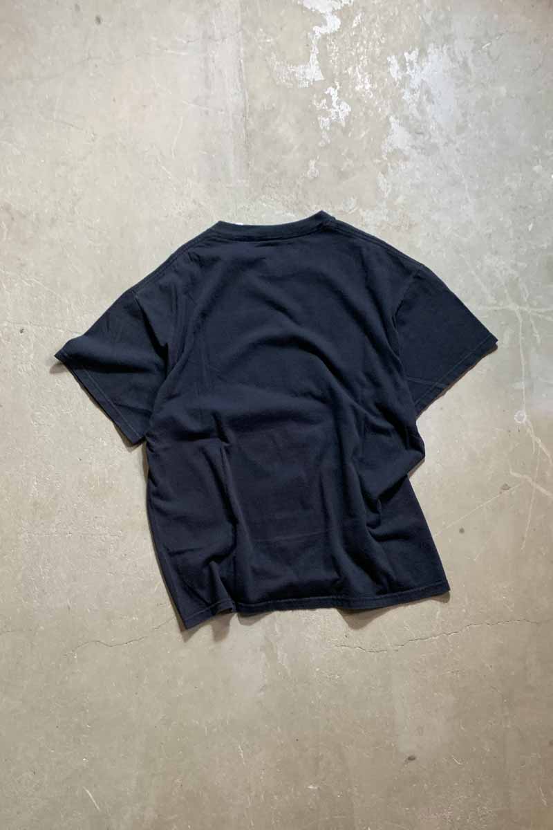 90'S S/S AL PACINO FACE PRINT MOVIE T-SHIRT / BLACK [SIZE: M USED]