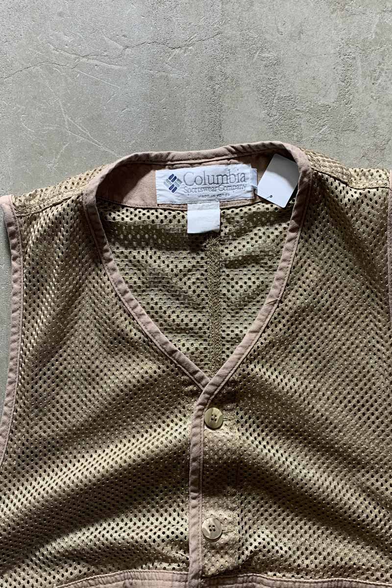 90'S MESH HUNTING VEST / BEIGE [SIZE: XL USED]
