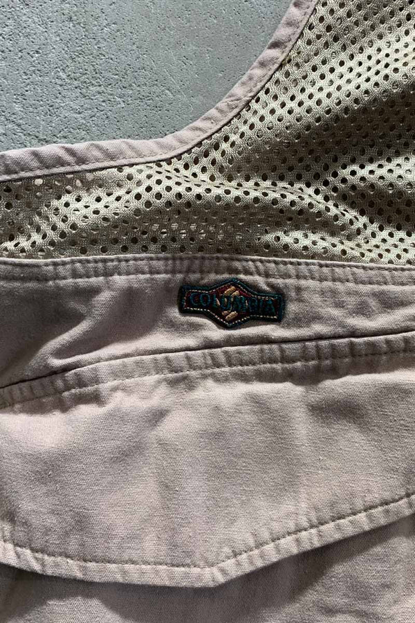90'S MESH HUNTING VEST / BEIGE [SIZE: XL USED]
