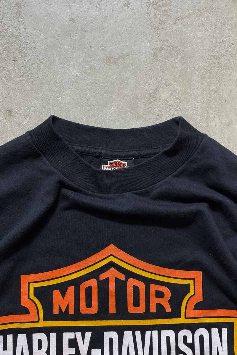 MADE IN USA 91'S 3D EMBLEM T-SHIRT / BLACK [SIZE: L USED]