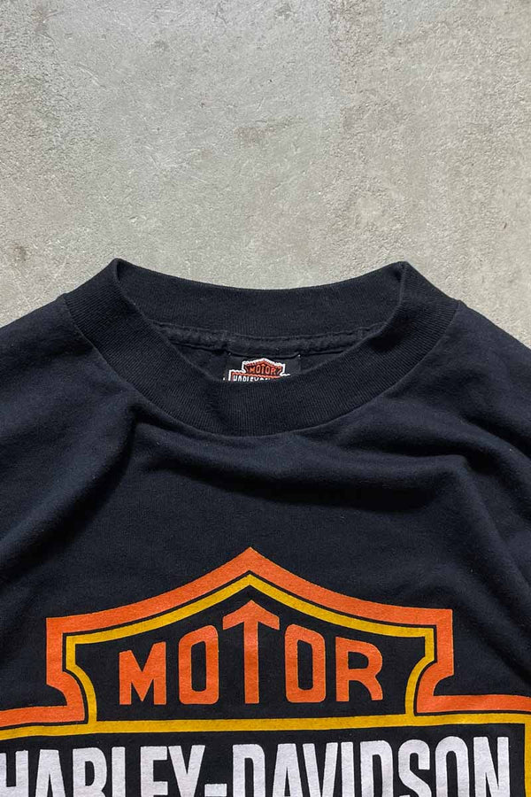 MADE IN USA 91'S 3D EMBLEM T-SHIRT / BLACK [SIZE: L USED]
