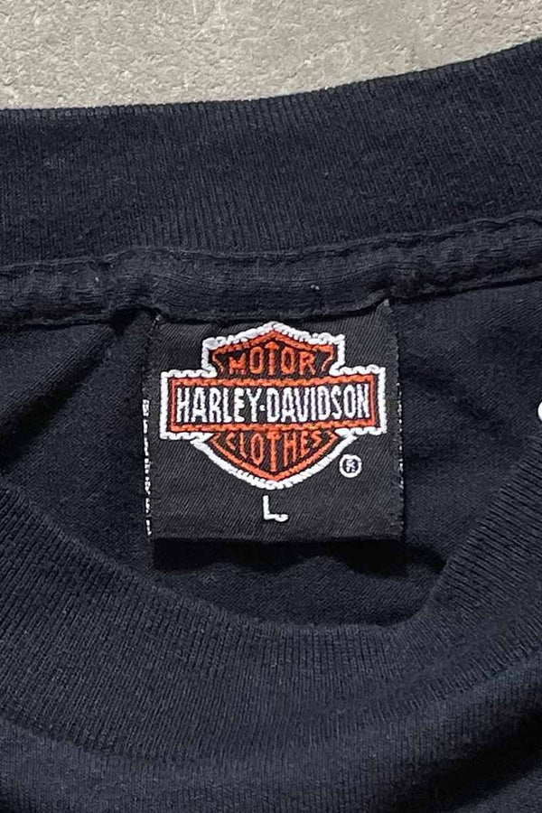 MADE IN USA 91'S 3D EMBLEM T-SHIRT / BLACK [SIZE: L USED]