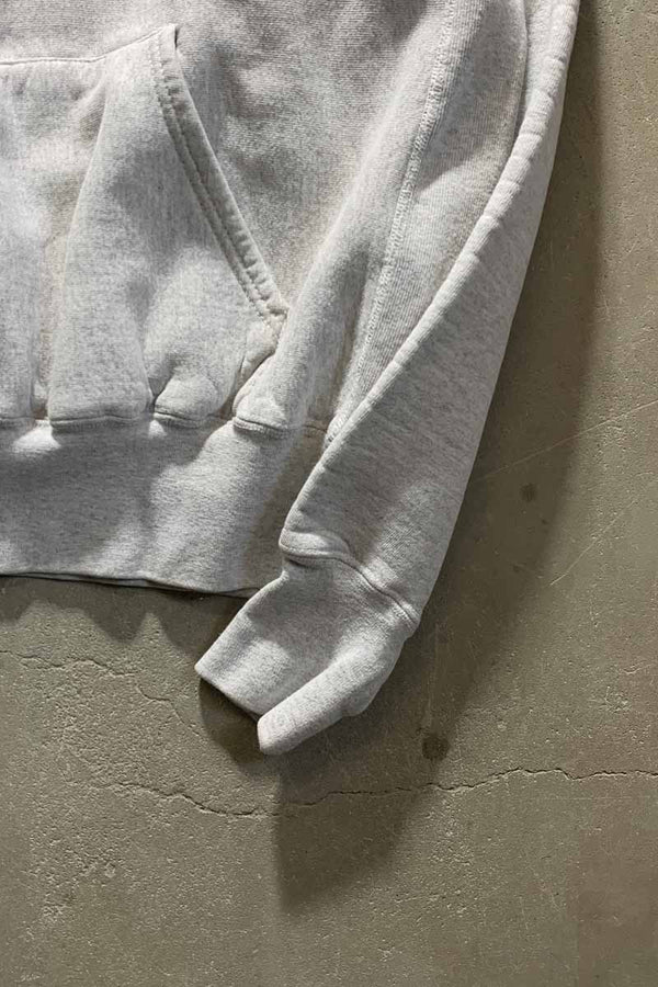 MADE IN USA 90'S CORNELL PRINT SWEAT HOODIE / GRAY [SIZE: L USED]