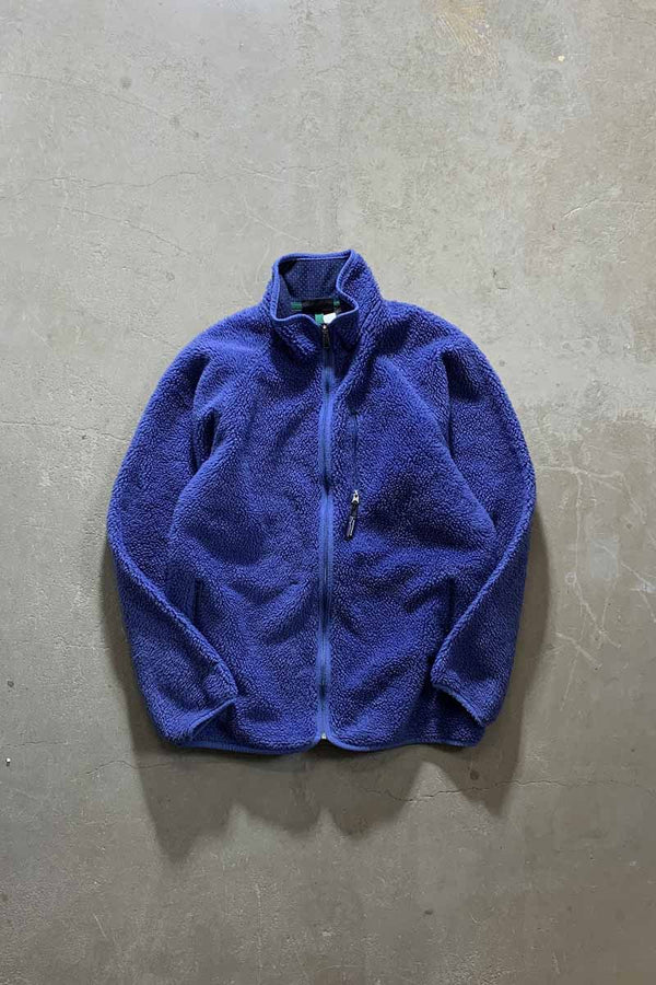 MADE IN USA 97'S RETRO PILE FLEECE JACKET / BLUE [SIZE: XL USED]