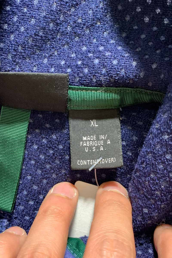MADE IN USA 97'S RETRO PILE FLEECE JACKET / BLUE [SIZE: XL USED]