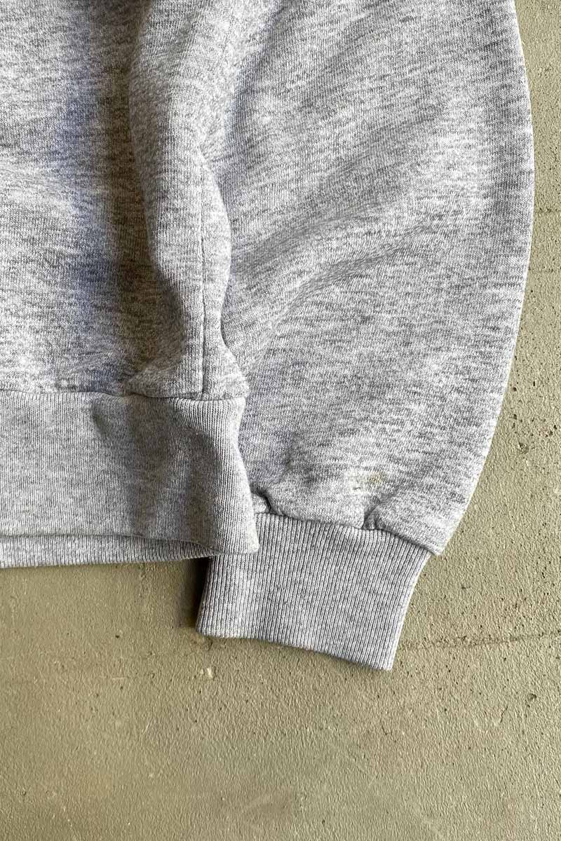 MADE IN USA 90'S SWEAT TRACK JACKET / BLUE / GRAY [SIZE: L USED]