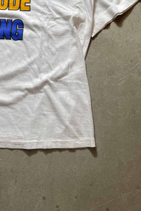 92'S LIKE MY ATTITUDE MESSAGE T-SHIRT / WHITE [SIZE: M USED]